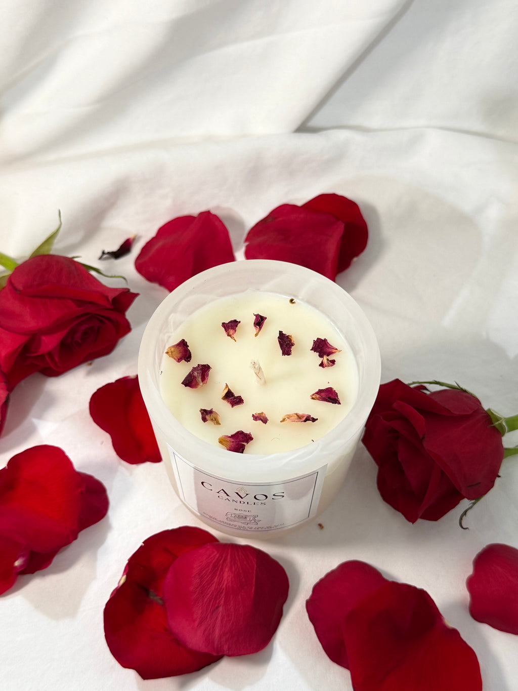 Rose Candle
